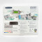Schmincke Horadam Aquarell Set, 12 Half Pans, 6 Whole Pans, Enamelled Metal Box in Leather Case
