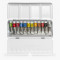 Winsor & Newton Lightweight Box 12 x 5ml Tubes